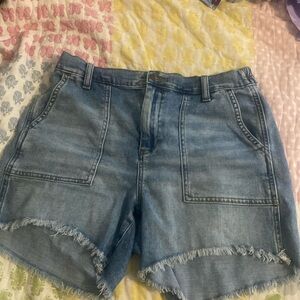Aerie soft jean shorts